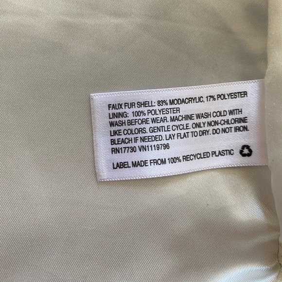 Cat & Jack - Little Kid Brown Faux Fur Vest - Picture 6 of 12